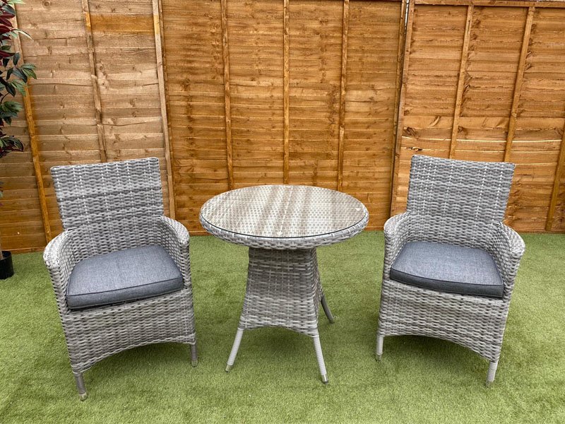 Grey Rattan Bistro Sets