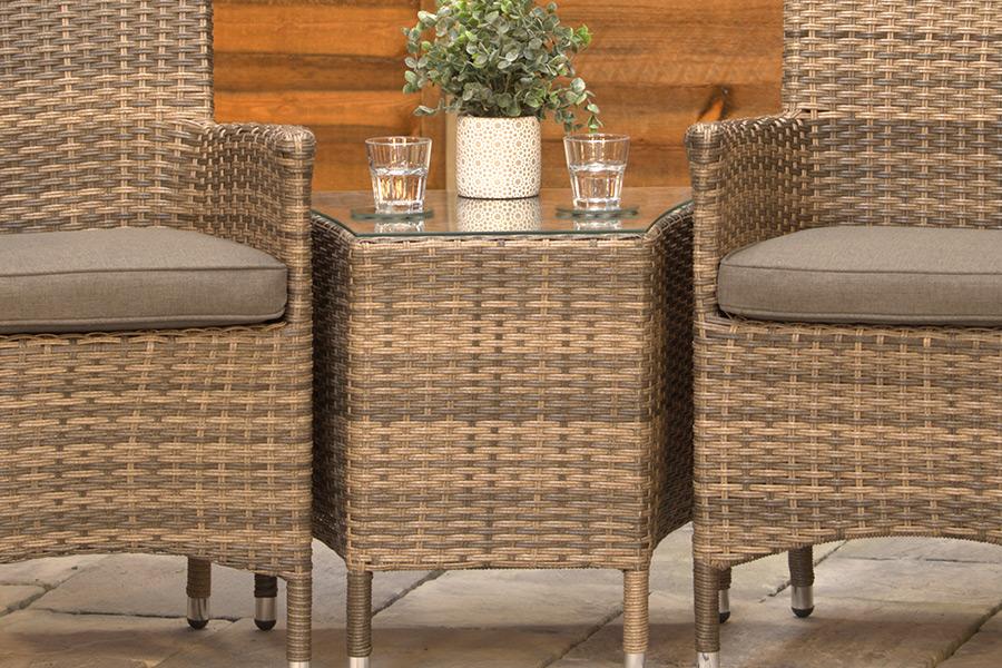 Sapcote Companion Set in Brown Rattan